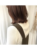 ツイギー 伊賀上ビル店(TWiGGY)&nbsp;切りっぱなしの毛先に表面はレイヤーで動きを。
