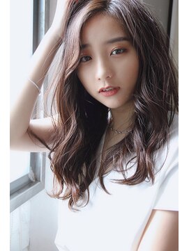 チョビー 銀座(chobii) 道村/デジタルパーマ/アッシュブラウン/毛先パーマ/chobii銀座