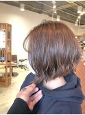 切りっぱなしボブ