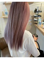 ミルヘアデザイン(mil hair design) ホワイトピンク