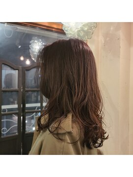 ヘアデザイン エソラ(hair design esora) 大きめカールの毛先パーマ
