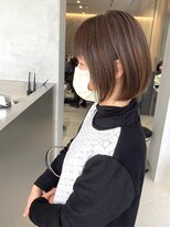 コード(Chord)&nbsp;大人女性20..30.40代～　白髪ぼかしショートボブ☆［谷合］