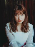 ゆるふわベージュロング