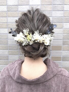 クレドガーデン 西新井店(CRED GARDEN) 結婚式 卒業式 成人式 二次会/アレンジ/ヘアセット/西新井01