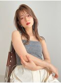 【ARTE表参道/青山】小顔レイヤー×ミルクティーグレージュ
