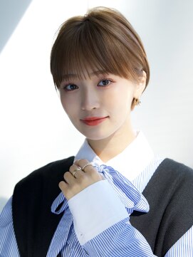 エインアンリー 表参道(AIN.ANLY.) 前髪ありショート20代30代40代【AIN.表参道】川原大地