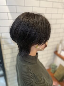 オーブ ヘアー リリー 博多2号店(AUBE HAIR lily) ハンサムウルフショート