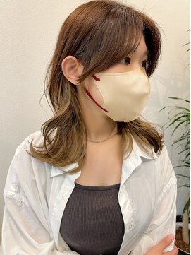 ウル(uLu.) 【韓国へア】インナーベージュ/顔周りカット/フェイスレイヤー