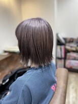 美容室ふくろう&nbsp;ダブルカラー（シルバーラベンダー）