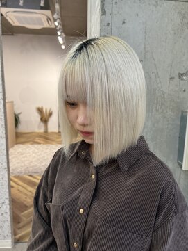ラニヘアサロン(lani hair salon) パツっとボブ
