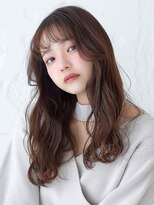 ラフィス ヘアー ヴォーグ 天王寺あべの店(La fith hair vogue)&nbsp;【La fith】ニュアンスカラー×抜け感ゆるふわロングスタイル