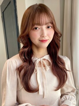 ヘア ルミナス バイ フォルテ(HAIR LUMINAS by FORTE) グレーベージュ/レイヤーカット/S字ウェーブ/韓国ヘア/髪質改善