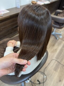 ベルスタ(BELSTA) 冬艶/ミルクティカラー［千葉旭市/髪質改善/ベージュカラー］