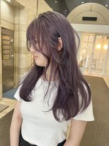 ヴィア(Via)&nbsp;レイヤーカット×ラベンダー