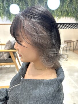 ビューイースト 亀戸 錦糸町(VIEW EAST) インナーカラー/ホワイトグレー/顔周り