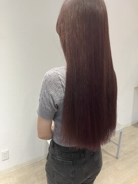 ヘアメイク ルカ(HAIR MAKE LUKA) ワインレッド！