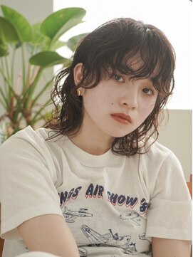 ラヴィズム 松崎店(LUVISM) ミディアム顔周りレイヤーおくれ毛前髪東区松崎