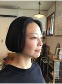 #20代#30代#40代 首元スッキリ ミニボブ