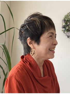 ケイズプラス(K's PLUS) 《倉敷/KS PLUS 》ハイライト ショートスタイル