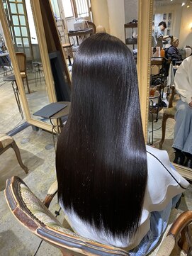 髪質改善と縮毛矯正の専門店 サンティエ(scintiller) 【髪質改善】弱酸性縮毛矯正