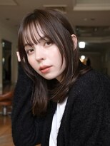 ビュートリアム265(BEAUTRIUM 265) ◆小顔レイヤーカットミディアム/顔周りレイヤー/艶髪ブラウン