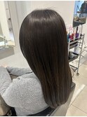 酸性ストレート×オリーブブラウ