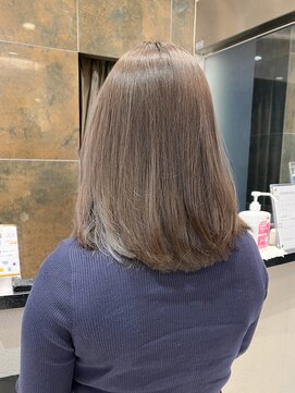 シュヴー 浦安店(CHEVEUX) オリーブベージュ　髪質改善　レイヤーカット