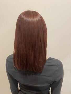 フーコー 朝日ヶ丘店(fuhcoh) ブリーチなしレッドカラー