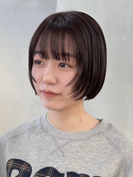 ニコ トウキョウ(nico TOKYO) ボブミニボブショートショートボブ顔まわりレイヤー