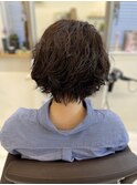 癖毛オシャレパーマ風ヘア