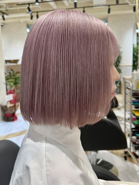 エイト ホワイト 札幌駅前店(EIGHT white) 【サラ艶】透明感ラベンダーボブ