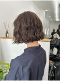 【Yoshida】ボブのくしゃっとニュアンスパーマ