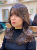 くびれヘア/髪質改善/縮毛矯正/レイヤーカット/韓国/顔周り/銀座