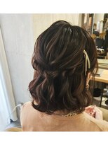 ウルー 博多店(uruu)&nbsp;【ハーフアップ】博多/博多駅/ヘアセット/早朝