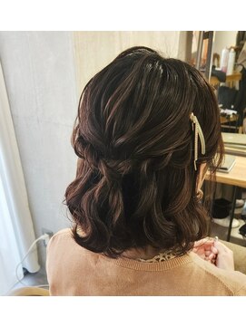 ウルー 博多店(uruu) 【ハーフアップ】博多/博多駅/ヘアセット/早朝