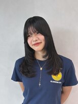 リアン バイ キートス(Lien by kiitos)&nbsp;レイヤーカット/レイヤースタイル/ミディアムレイヤー/顔まわり