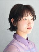 ショートボブ[溝の口/髪質改善/縮毛矯正/白髪ぼかし]