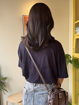 ヒントステーション(HINTSTATION) 〈浅草 半個室〉アッシュブラウン×くびれヘア