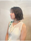 くびれヘア/アプリコットオレンジ/夏のヘアアレンジ/宜野湾