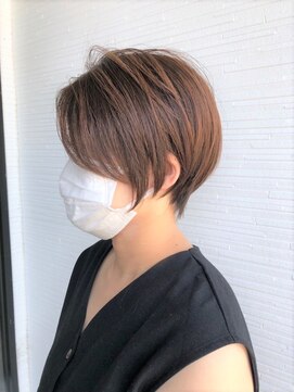 アパートメントヘアー ショート/レイヤー/佐賀/髪質改善/ブリーチなしダブルカラー