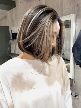 シェルヴ(XELVE) コントラストハイライト/ボブ