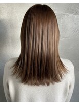 hum 立川【ハム】髪質改善・酸性ストレート・縮毛矯正 ココアベージュ/オリーブグレー/小顔/黒髪[立川/髪質改善]