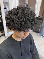 シエスタ(SIESTA)&nbsp;メンズカット　波巻きパーマ　メンズパーマ