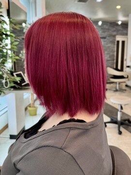 宇都宮ブリーチダブルカラー髪質改善トリートメントケアカラー