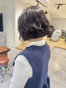 エンタリティリット(entality lit) ぷつっとボブ×おしゃれパーマstyle