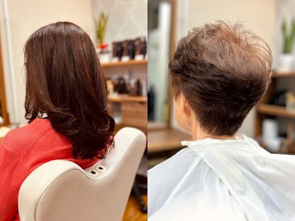 女髪の時間の写真