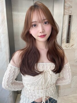 天神美容室 ハッシュカット福岡×レイヤー×韓国巻き×髪質改善