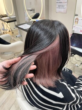 アーチバイケンジ(arch by kenje) インナーカラー★ペールピンク