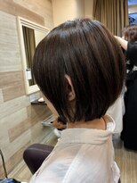 ヘアーリゾートサロン リチェット(Hair Resort Salon Ricetto)&nbsp;前下がりグラショートボブ