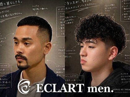 ECLART men.仙台店/バーバー/メンズサロン/メンズパーマ/眉毛【7月9日OPEN(予定)】の写真